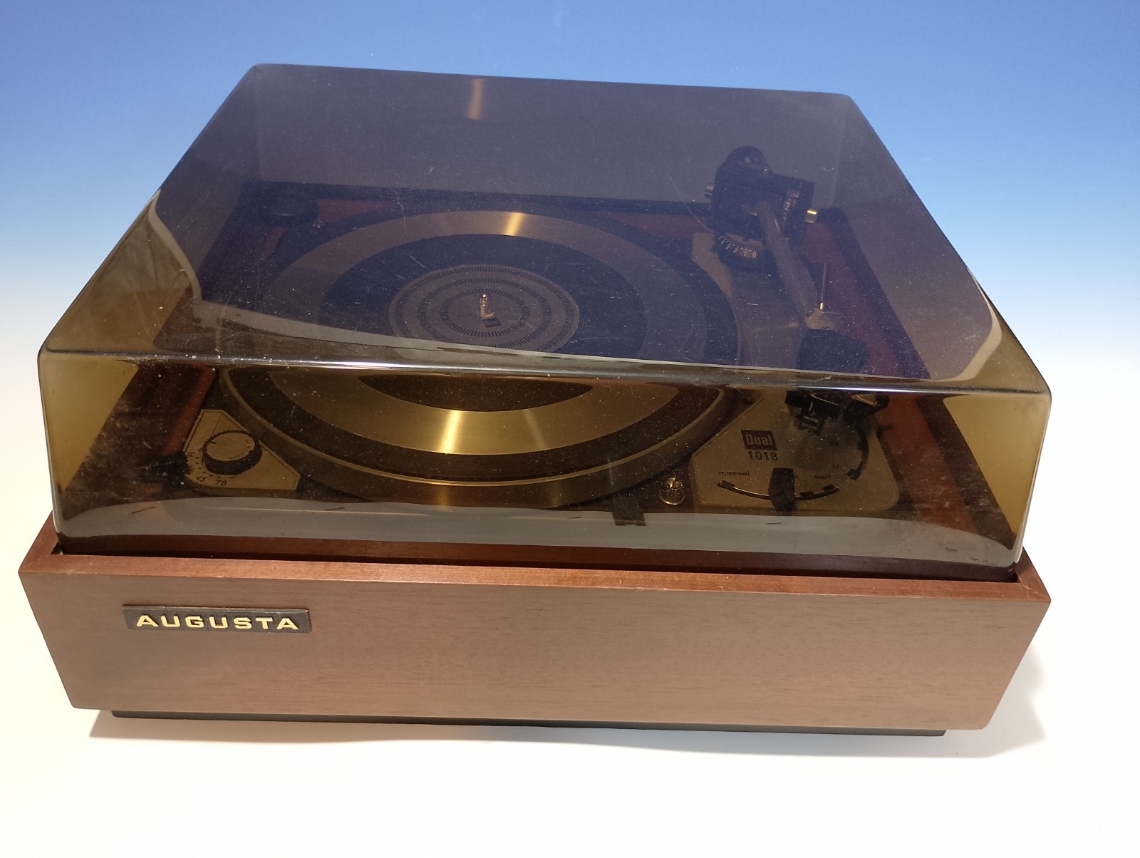 GIRADISCHI DUAL 1019 CON TESTINA SHURE M44