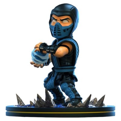 QMx Quantum Mechanix Mortal Kombat Sub-Zero Q-Fig Blue 4 inches One Size, 