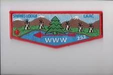 Lodge 252 Siwinis OA flap (NC B)