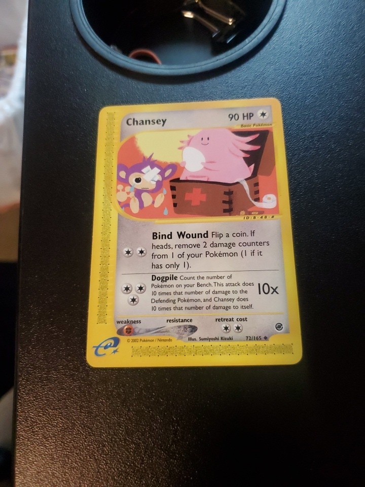 Chansey - 72/165 Expedition Base Set - Pokémon TCG - 2002 Vintage NM