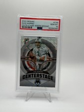 Dan Marino 2022 Mosaic Center Stage White Mosaic Prizm /25 PSA 10 #CS-6