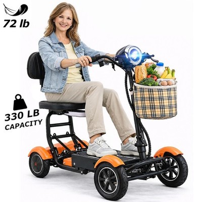 Foldable Electric Power Scooter for Outdoor Tasks & Travels, Airline Friendly