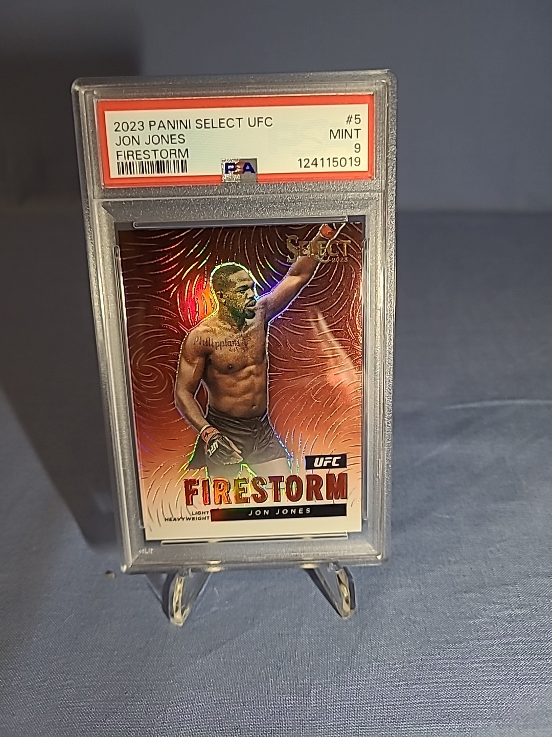 2023 Panini Select UFC - Firestorm Jon Jones #5