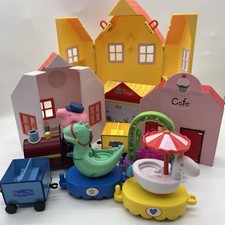Peppa Pig Playset Bundle Train Play Set Infant Toy Imaginative Characters