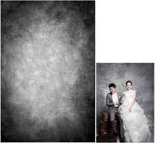 5X7Ft Abstract Black Gray Portrait Backdrop Photography Background Studio Props