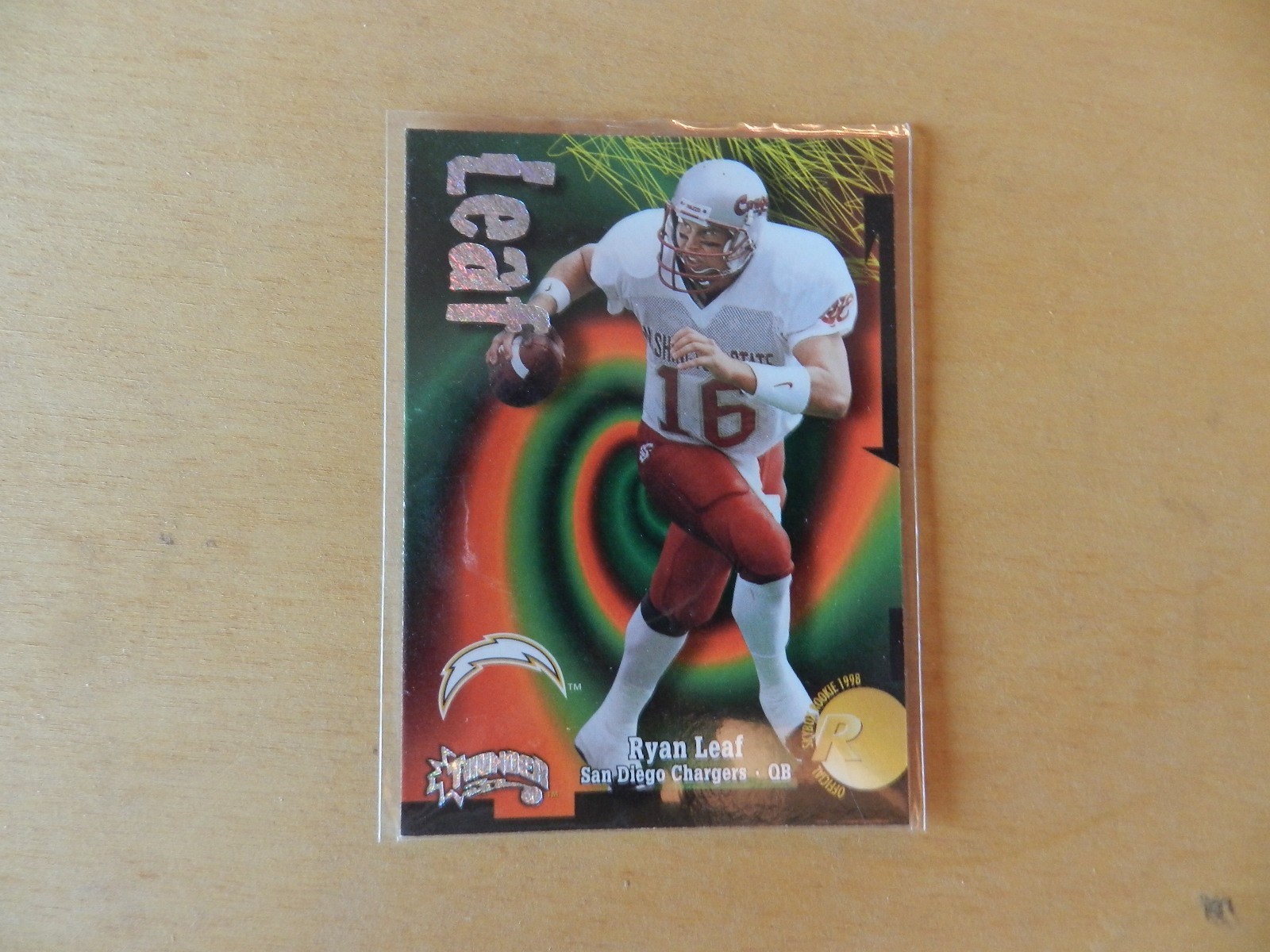 Ryan Leaf Skybox Thunder #238 Rave