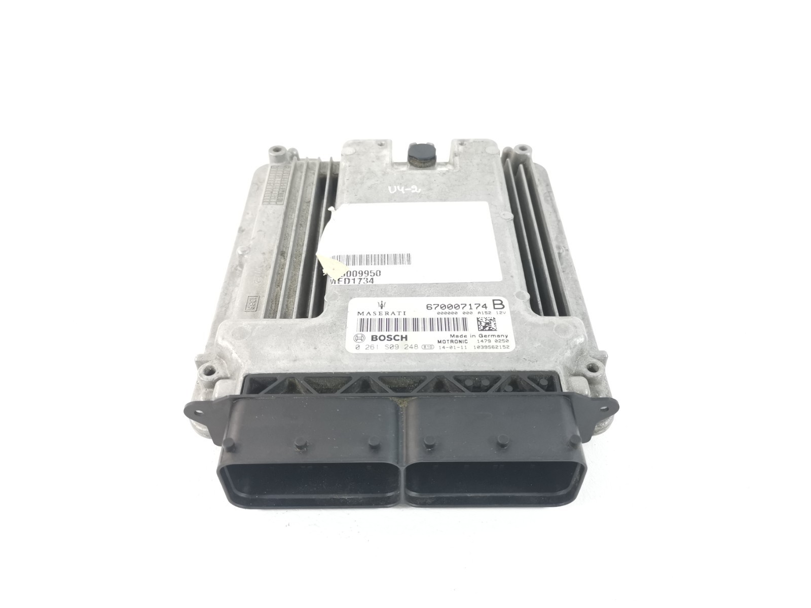 Maserati Ghibli S 3.0 Q4 2014 Engine Control Unit Module ECU 670007174 OEM