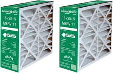 Generalaire # 4541 MERV 11 for # GF 4511 Reservepro 16X25X5 Furnace Filter, Actu
