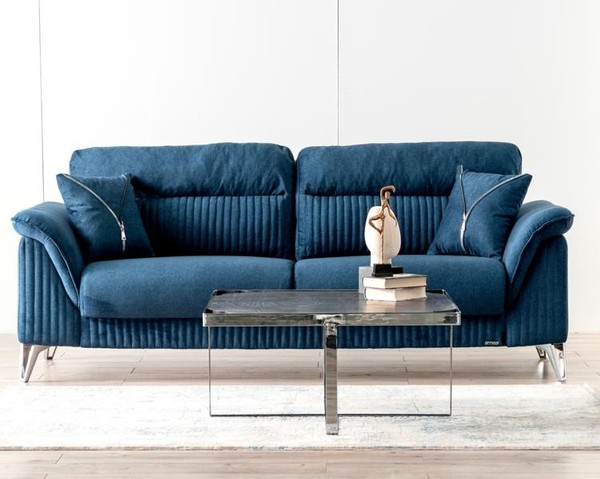 Komfortabler 3-Sitzer Sofa Mit Elegantem Design Perfekt FüR Stilvolles Wohnen-image