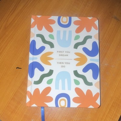 Pen+Gear Journal Ruled 400 Pages Soft Touch Cover Floral Perforated Decorative