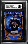 2024 Topps Resurgence Caleb Williams #117 Blue Orange Spark Refractor RC SGC 10