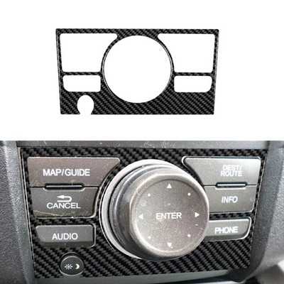 AUDIO-System-Bedienfeld-Trim B Kohlefaser-Aufkleber für Honda Pilot 2012-2015