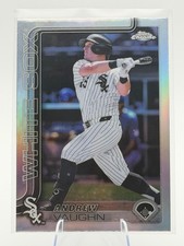 Andrew Vaughn 2025 Topps Chrome Refractors Chicago White Sox