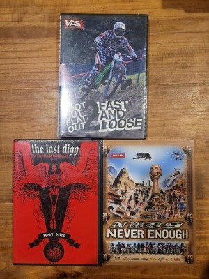 Bike Racing DVD Lot Of 3 Brand New Factory Sealed, Mountain Biking Todd Fiander