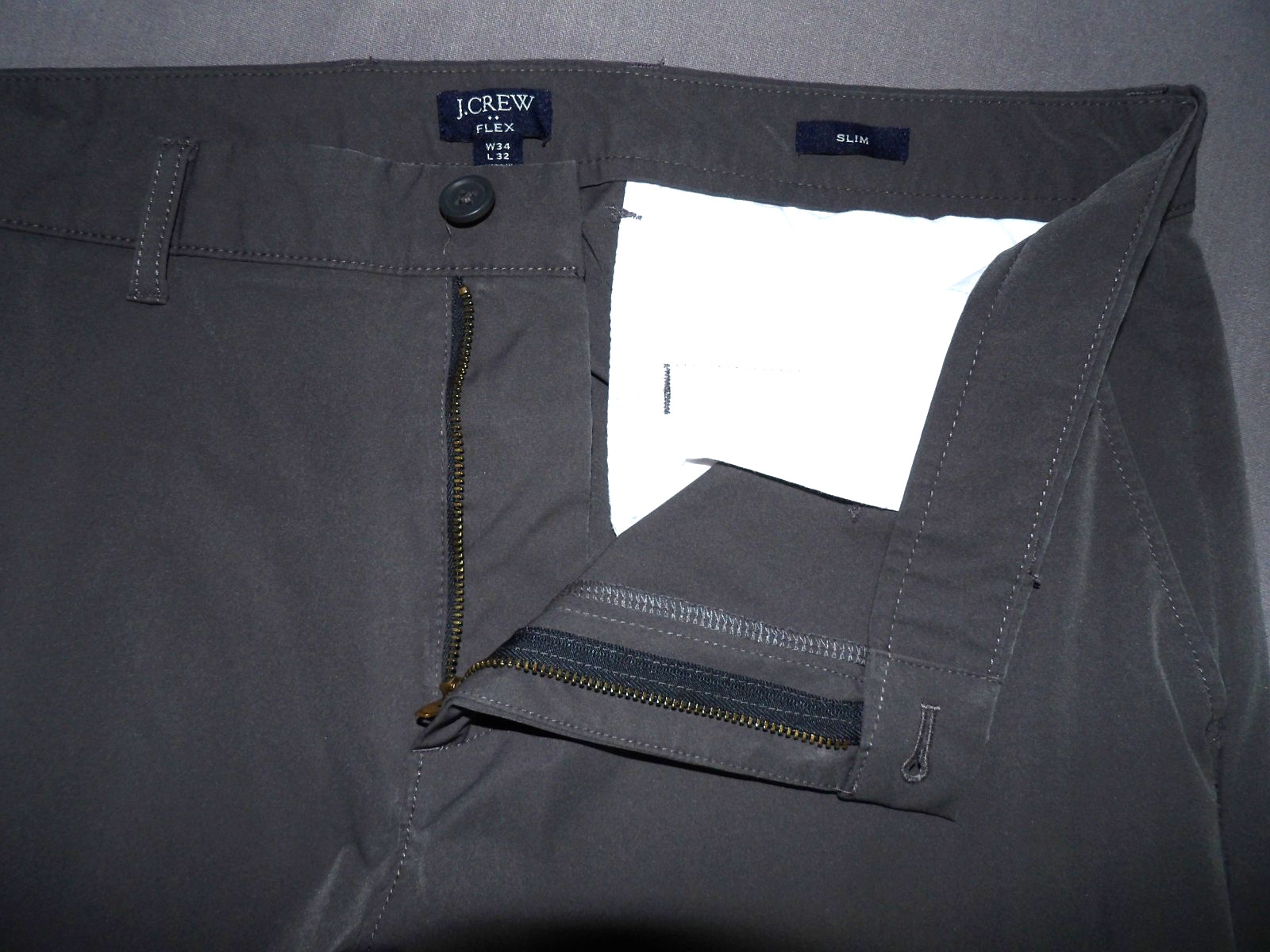 J.Crew FLEX Performance 100% Polyester TECH Slim … - image 5