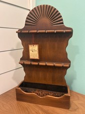 Vintage Olde Pine Decorative Spoon Rack Wall ...