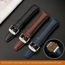 18mm Leather Watch Band Strap Fits Casio AE1200 A158W A168 F91W F84 F105 A159