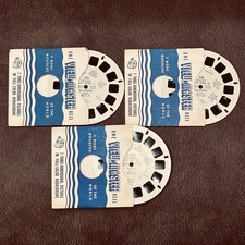 3 Vintage View-Master Reels  Sequoia Nat'L Park  115,116  117