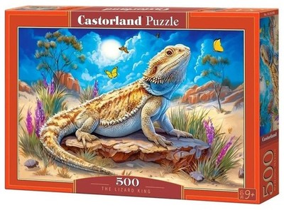 NEW CASTORLAND Jigsaw Puzzle 500 Pieces 9+ Ages The Lizard King