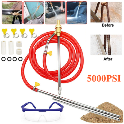 #ad Sandblasting Kit for Pressure Washer Sand Blaster Attachment 5000PSI Power SET $30.98