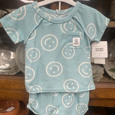 Grayson Mini Baby & Toddler Boys 2PC Shirt & Shorts Outfit Set Size 6-9 Months