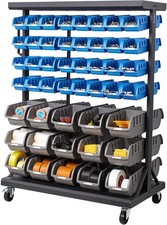 94 Bin 7 Tier Rolling Storage Organizer