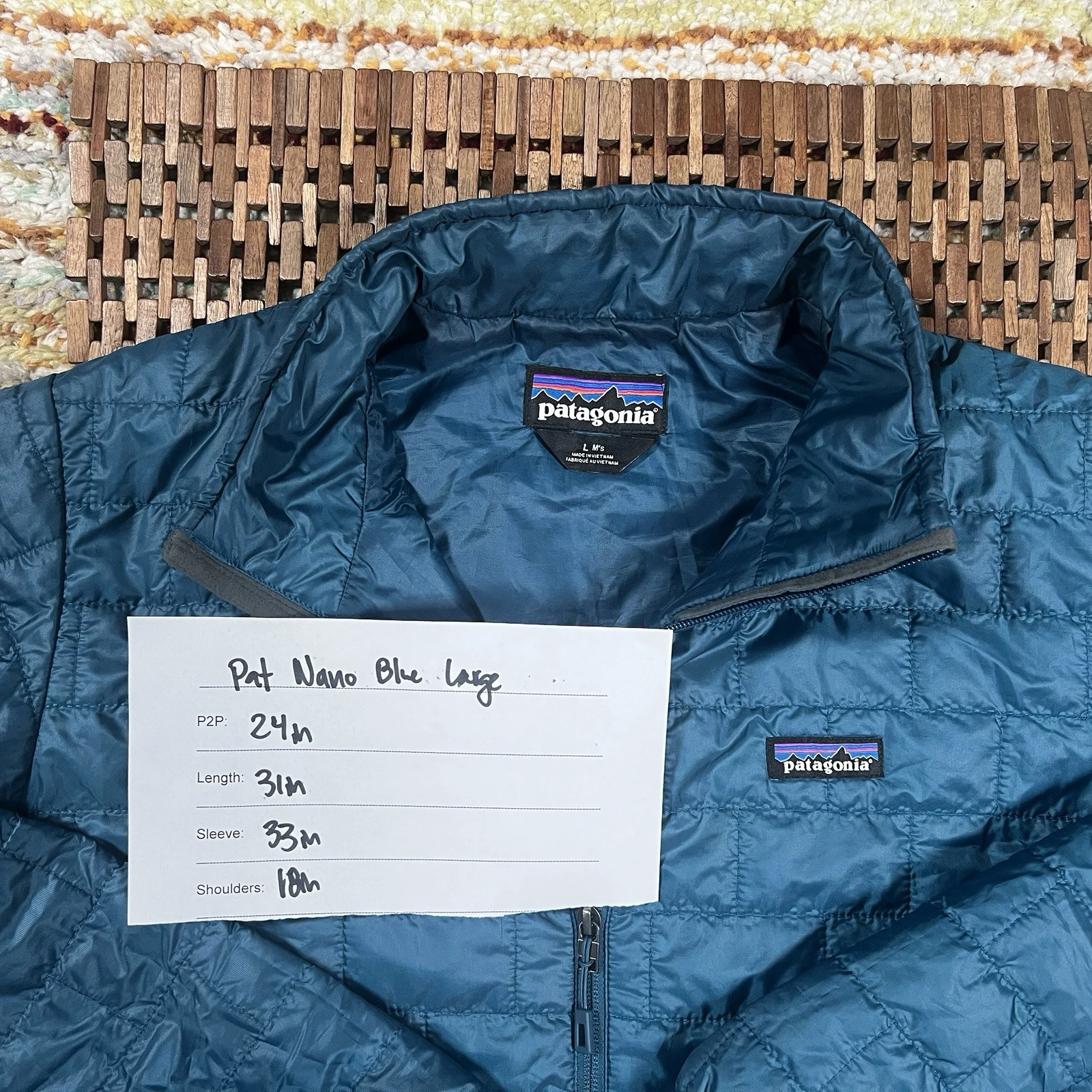 patagonia nano puff ultralight quilted jacket