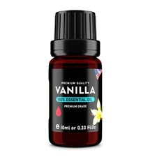 Vanilla (Vanilla planifolia) 100% Pure Essential Oil, Select Grade, 10ml