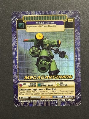 Megagargomon St-139 Digimon Digi-battle Holo Card Bandai Starter Deck