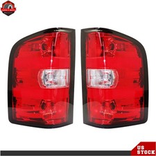 Pair Tail Lights Lamps For 2007-2013 Chevy Silverado 1500 2500 3500 Hd Lhrh Pair Tail Lights Lamps For 2007-2013 Chevy Silverado 1500 2500 3500 Hd Lhrh
