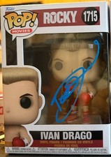 Ivan Drago Funko From Rocky IV Signed by Dolp...