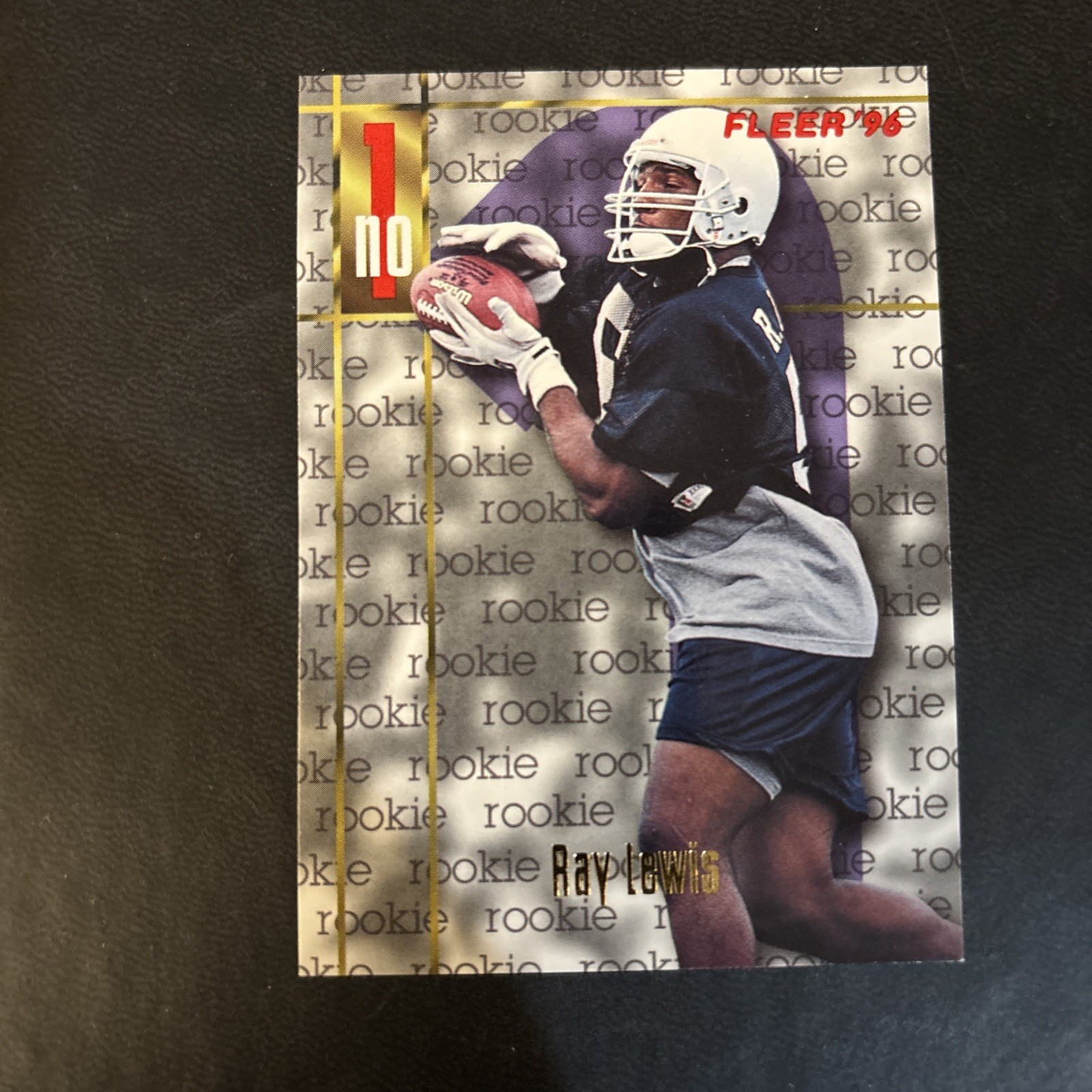 1996 Fleer - Ray Lewis #165 (RC)