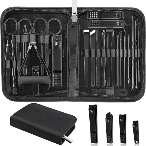 Manicure Set Professional Nail Clipper Kit-26 Pieces Stainless Steel Manicure