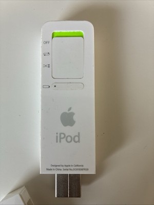 Vintage Apple iPod Shuffle 1. Generation Weiß 512MB - MP3 Player Silber