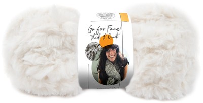 Lion Brand Go For Faux Thick & Quick Yarn-Baked Alaska - 3 Pack