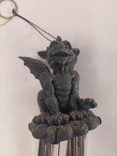Resin Gargoyle Gaurdian Wind Chime