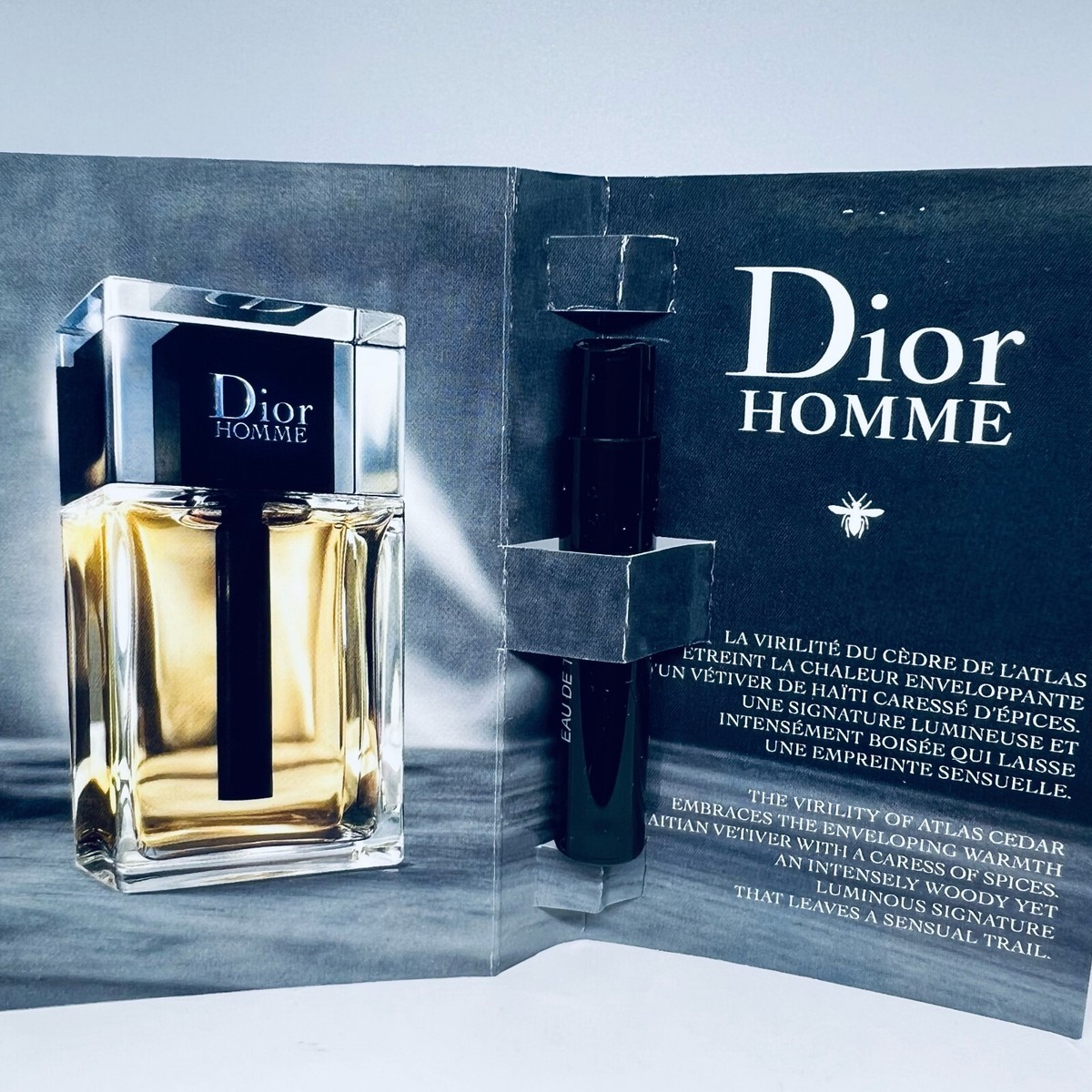 Dior Men Perfume Collection Sample Spray Vials 8pc Set 1ml