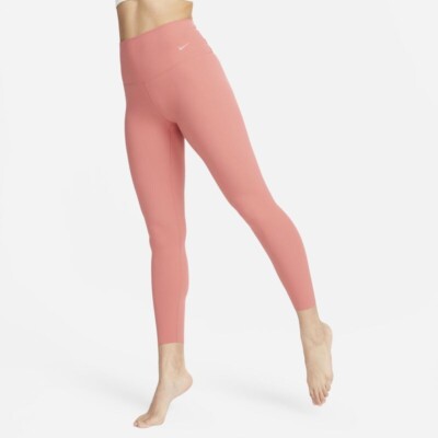 Nike Zenvy Damen Gentle-Support High-Waisted 7/8 Leggings DQ6015-655 Größe S