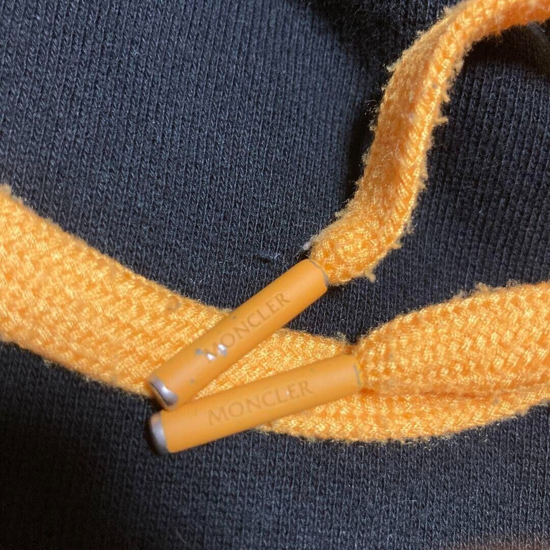 Moncler off-white collaboration hoodie full zip yellow size Moncler off-white collaboration hoodie full zip yellow size