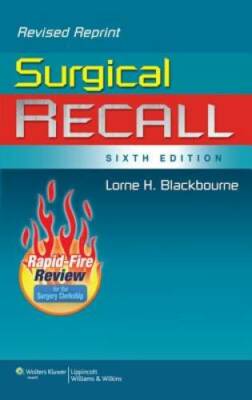 Surgical Recall, 6th Edition (Recall Series) - Paperback - GOOD