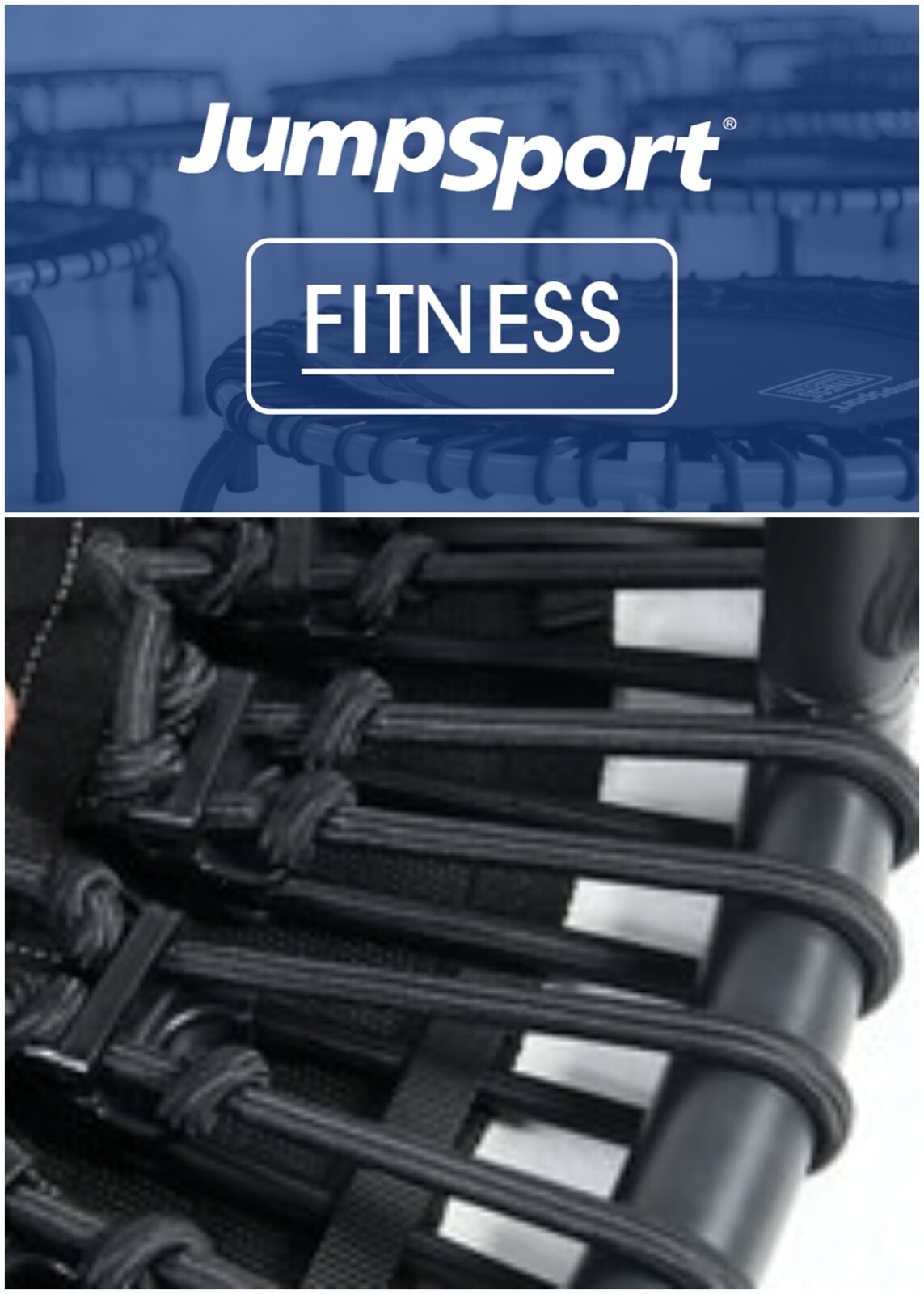 JumpSport 350 PRO Fitness Rebounder THE FITNESS TRAMPOLINE Bonus Free