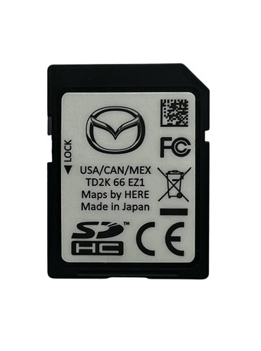 Genuine Mazda 2019-2023 3 CX-5 CX-9 CX-30 Navigation SD Card Map TD2K66EZ1