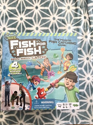 Survival Skillz Spear Fishing Game Fish for Fish Ready Steady Catch New 4+