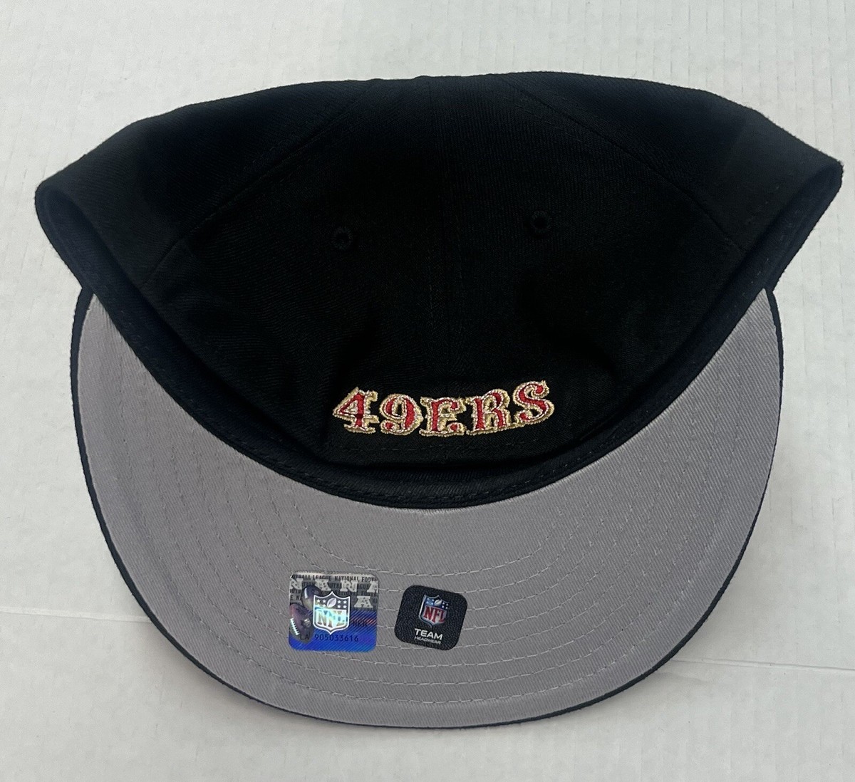Size:7 1/8 New era 59FIFTY SAN FRANCISCO 49ERS FITTED CAP