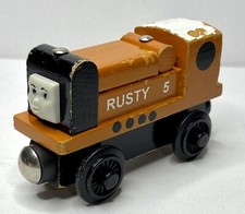 RUSTY Thomas the tank Engine THE TRAIN 1994 Vintage Wooden Thomas friends