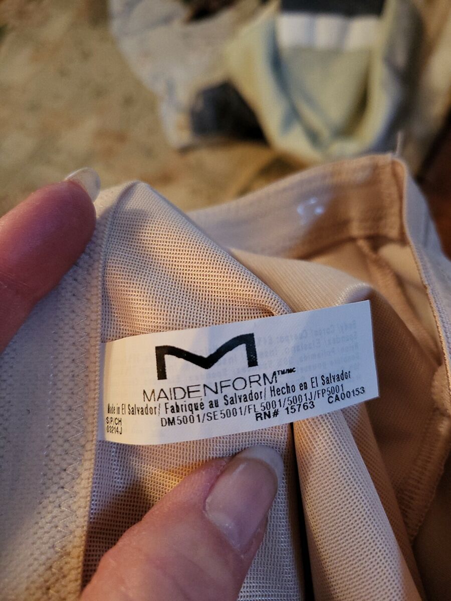 Maidenform Shapewear Thigh Slimmer Size Small Beige High Maidenform Shapewear Thigh Slimmer Size Small Beige High