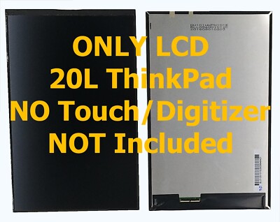 DU101WXP101E Lenovo Tablet 10 Type 20L3 20L4 02DC125 Screen Bildschrim Only LCD