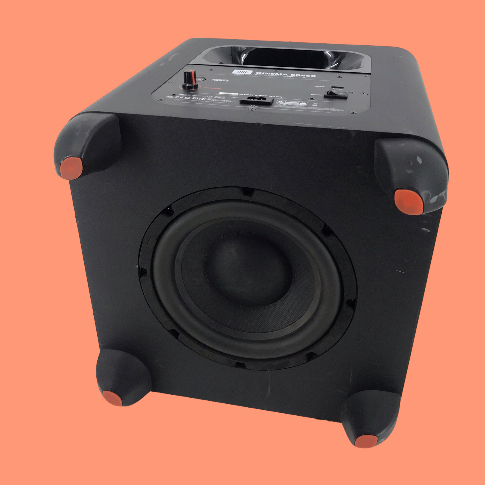 JBL Cinema SB450 Wireless Powered 200W Subwoofer by Harman FC0450 eBay