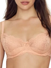 New Dita Von Teese D59020 Cora Lace Balconette Underwire Bra 34DD