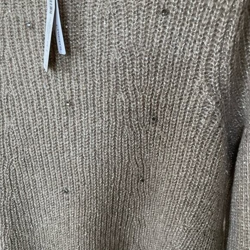 Chico’s tonal shine pullover size 2 - Picture 6 of 7